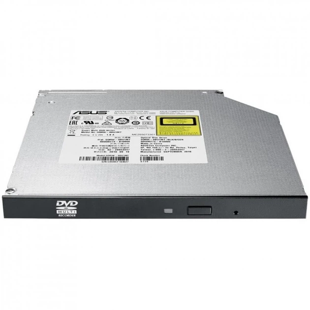 Оптический привод DVD-RW ASUS SDRW-08U1MT/BLK/B/GEN (90DD027X-B10000) - изображение 2