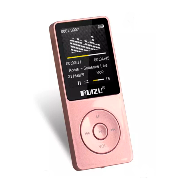 MP3 Плеер RuiZu X02 4Gb Original Розовый - Фото 2 MP3 Плеер RuiZu X02 4Gb Original Розовый - изображение 2