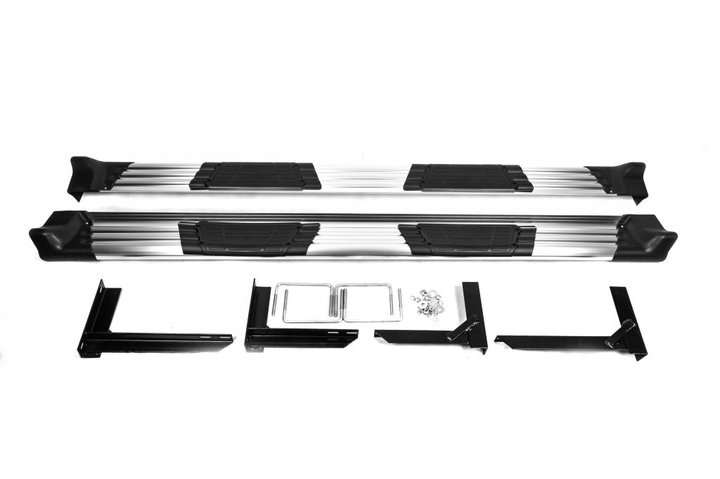 Боковые трубы B53T1930 (2 шт., нерж) для Mitsubishi L200 2015-2024 гг - изображение 1