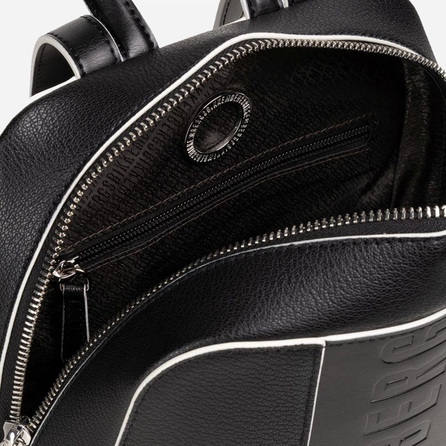 Plecak damski skórzany Bikkembergs Ivy BKZA00078M Czarny (8052579032618) - obraz 3