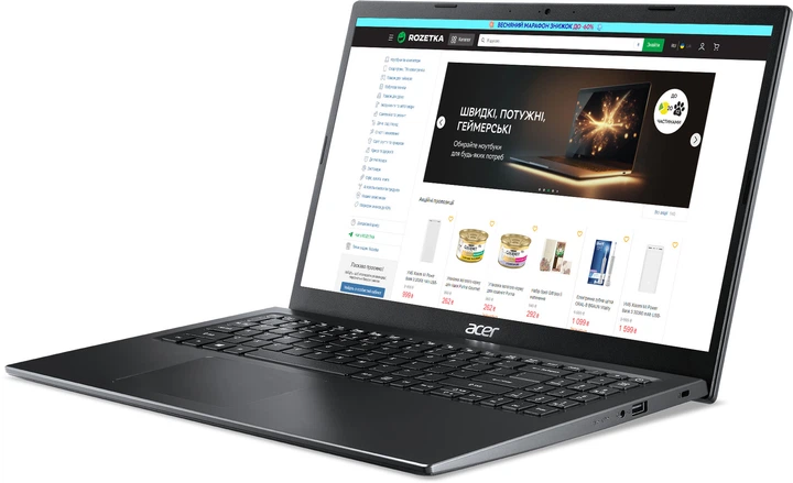 Ноутбук Acer Extensa 15 EX215-54-55P8 (NX.EGJEU.011) Charcoal