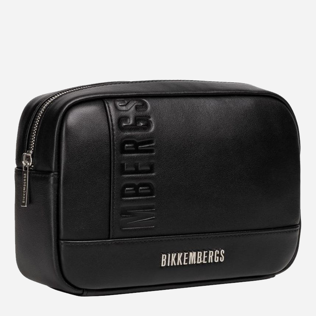 Несесер чоловічий шкіряний Bikkembergs Jonas BKMA00055M Black (8052579029953) - зображення 1