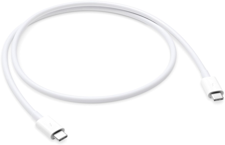 Kabel Apple Thunderbolt 3 (USB-C) 0.8 m (MQ4H2) - obraz 1