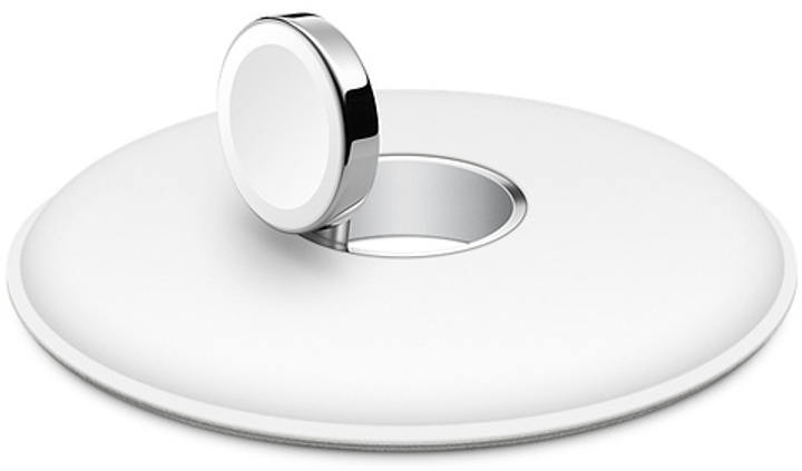 Бездротовий зарядний пристрій Apple Watch Magnetic Charging Dock White (MU9F2) - зображення 2