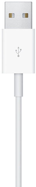 Бездротовий зарядний пристрій Apple Watch Magnetic Charging Cable 1 м White (MX2E2) - зображення 4