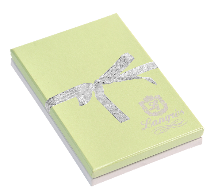 Набір подарунковий Langres Fly: ручка кулькова + брелок + закладка для книг зелений (LS.132001-04) - зображення 2