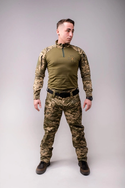 Комплект рубашка убакс и тактические брюки GorLin 62 (Бр22-Т44) - изображение 1