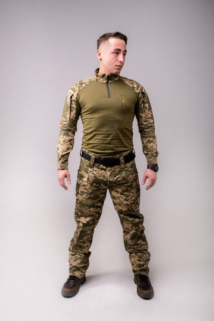 Комплект рубашка убакс и тактические брюки GorLin 44 (Бр22-Т44) - изображение 1