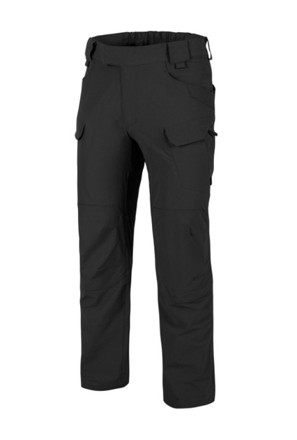 Штаны (Уличные) OTP (Outdoor Tactical Pants) - Versastretch Helikon-Tex Black S Тактические мужские - изображение 1