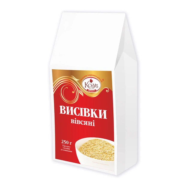 Отруби овсяные Козуб продукт 250 г - Фото 1 Отруби овсяные Козуб продукт 250 г - изображение 1