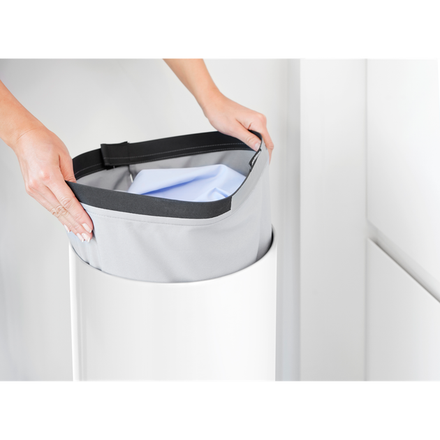 Бак для белья Brabantia Laundry Bin 35 л Белый (104367) - изображение 3