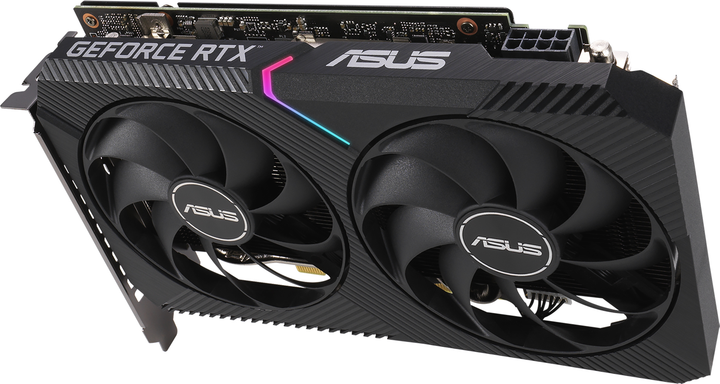 Karta graficzna ASUS PCI-Ex GeForce RTX 3060 Dual OC V2 LHR 12GB GDDR6 (192bit) (1837/15000) (1 x HDMI, 3 x DisplayPort) (DUAL-RTX3060-O12G-V2) - obraz 6