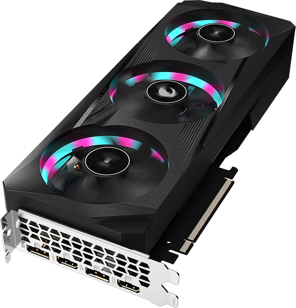 Gigabyte PCI-Ex GeForce RTX 3050 ELITE 8G Aorus 8GB GDDR6 (128bit) (1860/14000) (2 x HDMI, 2 x DisplayPort) (GV-N3050AORUS E-8GD) - obraz 4