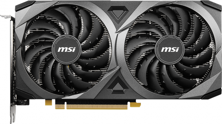 MSI PCI-Ex GeForce RTX 3060 Ti Ventus 2X 8G OCV1 LHR 8GB GDDR6 (256bit) (1695/14000) (HDMI, 3 x DisplayPort) (RTX 3060 Ti VENTUS 2X 8G OCV1 LHR) - obraz 1