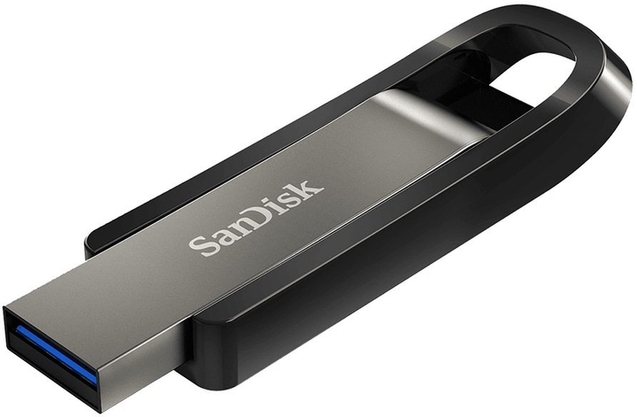 SanDisk Extreme Go 256GB USB3.2 Black-Silver (SDCZ810-256G-G46) - зображення 1