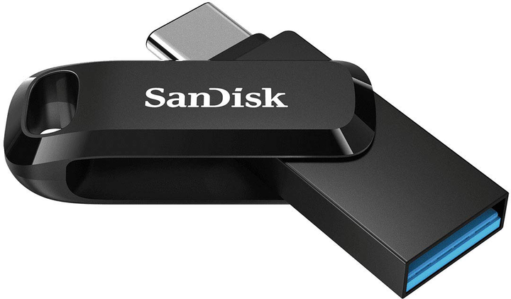 Pendrive SanDisk Ultra Dual Go Type-C 32GB USB 3.1 Black (SDDDC3-032G-G46) - obraz 4
