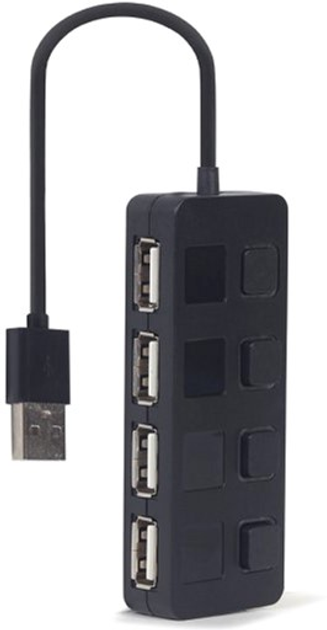 USB-хаб на 4 порти USB 2.0 Gembird UHB-U2P4-05 - зображення 3