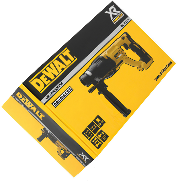 Акумуляторний перфоратор DeWalt DCH133N - зображення 4