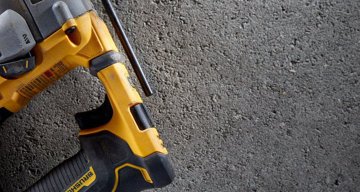 Акумуляторний перфоратор DeWalt SDS-Plus 18 В XR DCH172NT без акумулятора та зарядного пристрою - зображення 8