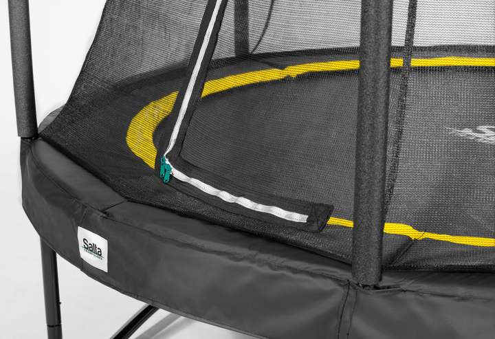 Trampolina Salta Comfort Edition okrągła 183 cm Czarna (5071A) - obraz 3