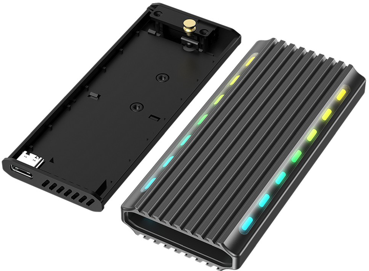 Зовнішня кишеня Gembird для SSD M.2 (NVMe) USB Type-C 3.1 (EE2280-U3C-03) - зображення 3