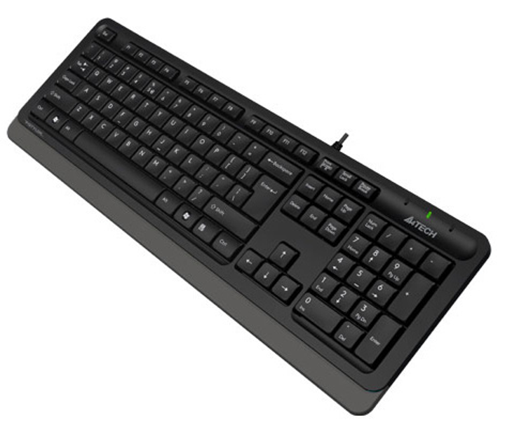 Klawiatura przewodowa A4Tech FK10 USB Szara (4711421942959) - obraz 2