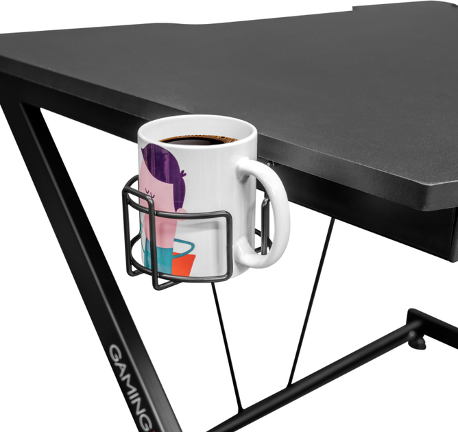 Комп'ютерний стіл Trust GXT 711X Dominus Desk Black (22523/24503) - зображення 6