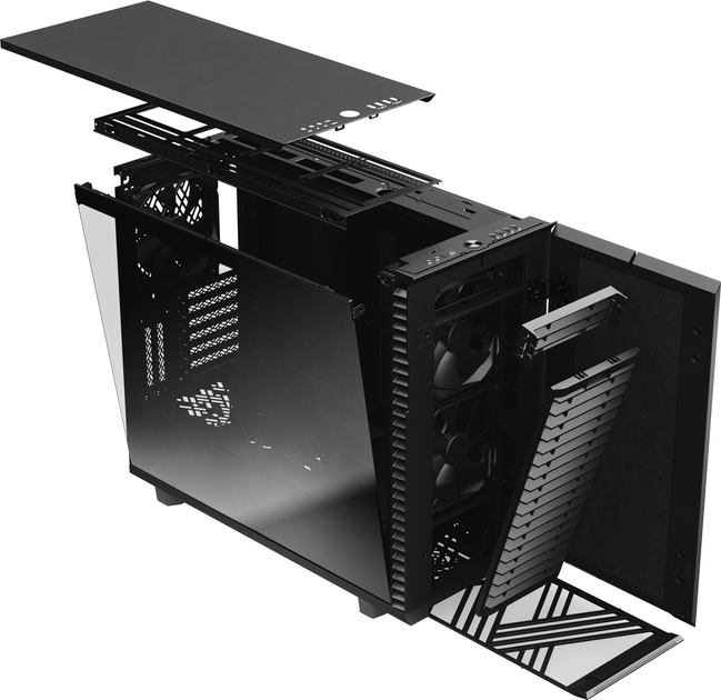 Obudowa Fractal Design Define 7 Dark Tempered Glass Black (FD-C-DEF7A-03) - obraz 19