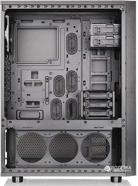 Obudowa Thermaltake Core X71 Tempered Glass Edition Czarne (CA-1F8-00M1WN-02) - obraz 5