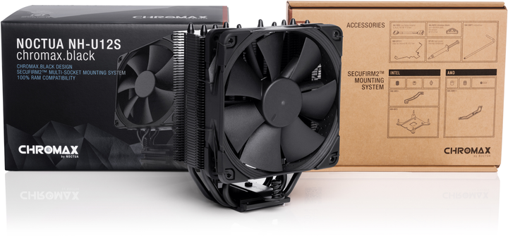 Chłodzenie CPU Noctua NH-U12S Chromax Black - obraz 4