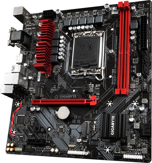 Płyta główna Gigabyte B660M Gaming DDR4 (s1700, Intel B660, PCI-Ex16) - obraz 2