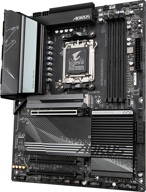 Płyta główna Gigabyte X670 Aorus Elite AX (sAM5, AMD X670, PCI-Ex16) - obraz 3