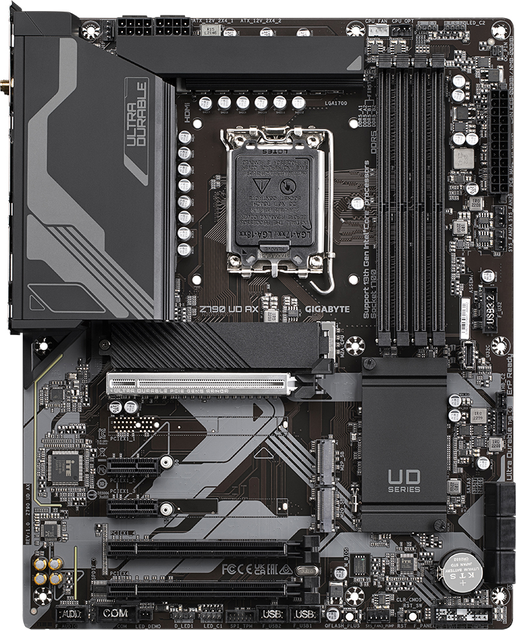 Материнська плата Gigabyte Z790 UD AX (s1700, Intel Z790, PCI-Ex16) - зображення 1