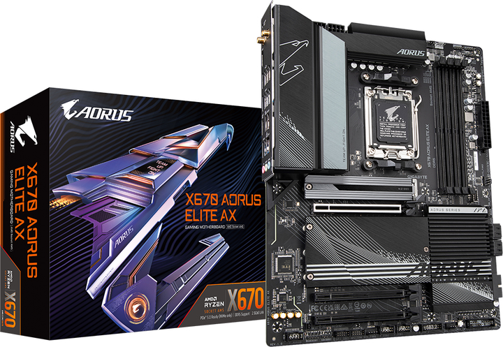 Płyta główna Gigabyte X670 Aorus Elite AX (sAM5, AMD X670, PCI-Ex16) - obraz 5