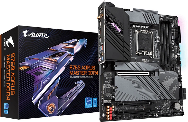 Płyta główna Gigabyte B760 Aorus Master DDR4 (s1700, Intel B760, PCI-Ex16) - obraz 6