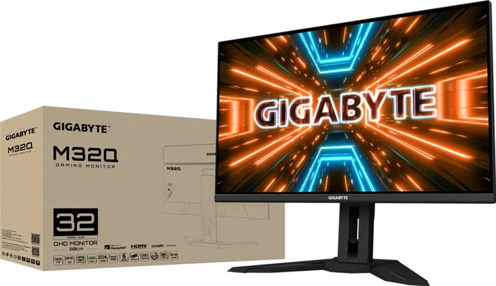 Монітор 32" Gigabyte M32Q Gaming Monitor - зображення 9