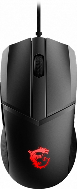 Миша MSI Clutch GM41 LIGHTWEIGHT V2 USB Black - зображення 1