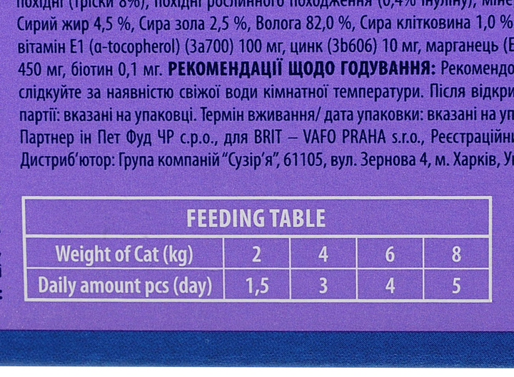 Mokra karma dla kotów BRIT Premium Mix smaków - saszetki 12x100g (8595602506255) - obraz 5