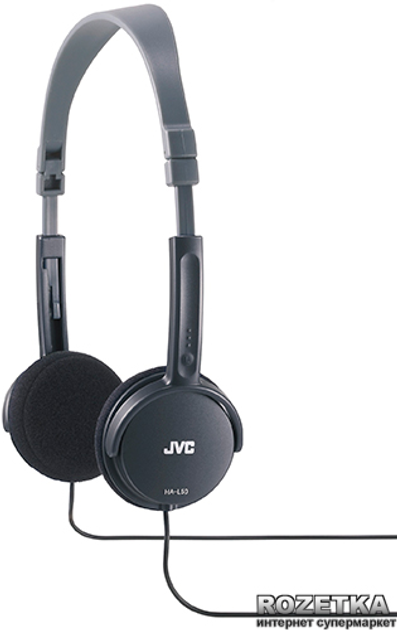Słuchawki JVC HA-L50 Black (HA-L50-BE) - obraz 1