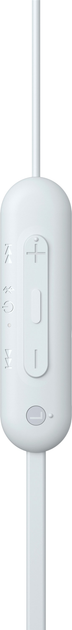 Słuchawki Sony WI-C100 Białe (WIC100W.CE7) - obraz 3