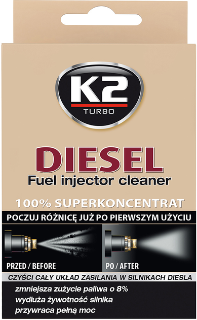 Środek do czyszczenia dysz K2 Diesel (do oleju napędowego) 50 ml (ET3121) (K20057) - obraz 1