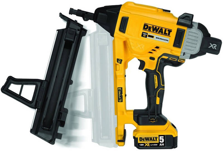 Акумуляторний цвяхозабивач DeWalt DCN890N-XJ без акумулятора та зарядного пристрою (5035048666906) - зображення 7