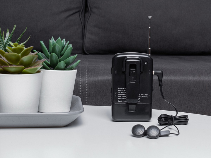 Radio przenośne Noveen PR150 Black (RL070855) - obraz 3