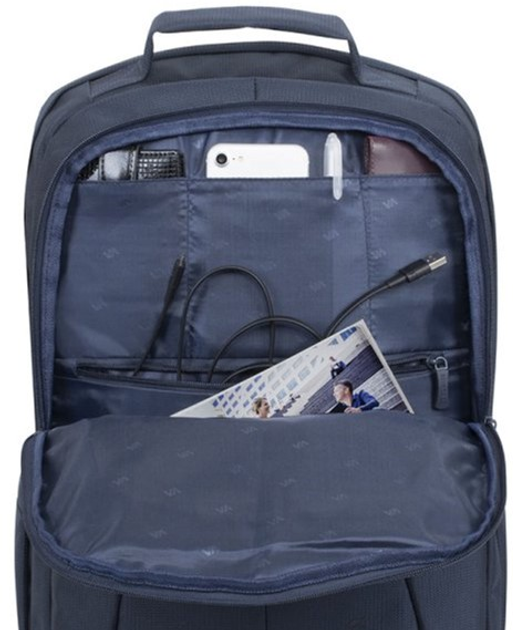 Рюкзак RivaCase 8460 17" Dark Blue (8460 (Dark blue)) - зображення 3