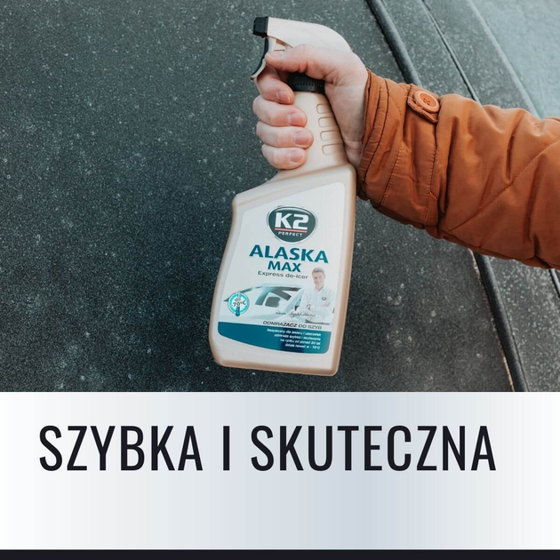 Odmrażacz do szyb K2 ALASKA -70C 0,7 l (K607) - obraz 6