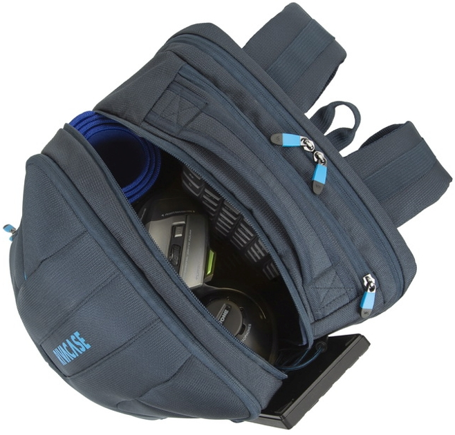 Рюкзак для ноутбука Rivacase 7861 17.3" Blue (7861 (Blue)) - зображення 10