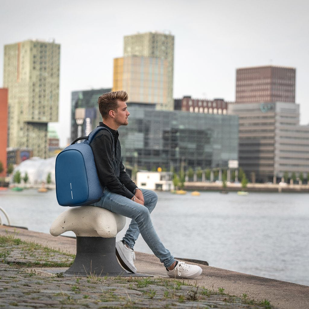 Рюкзак для ноутбука XD Design Bobby Hero Regular 15.6" Light Blue (P705.299) - зображення 10