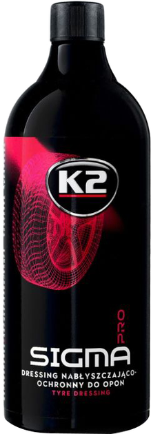 K2 Sigma Pro środek do nabłyszczania i pielęgnacji opon 1 l D1101 (K20538) - obraz 1