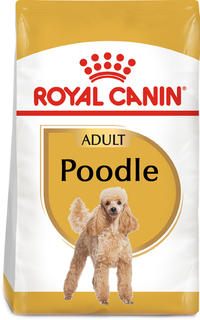 Сухий повнораційний корм для дорослих собак породи пудель Royal Canin Poodle Adult віком 10 місяців та старше 1.5 кг (3182550743174) - зображення 1