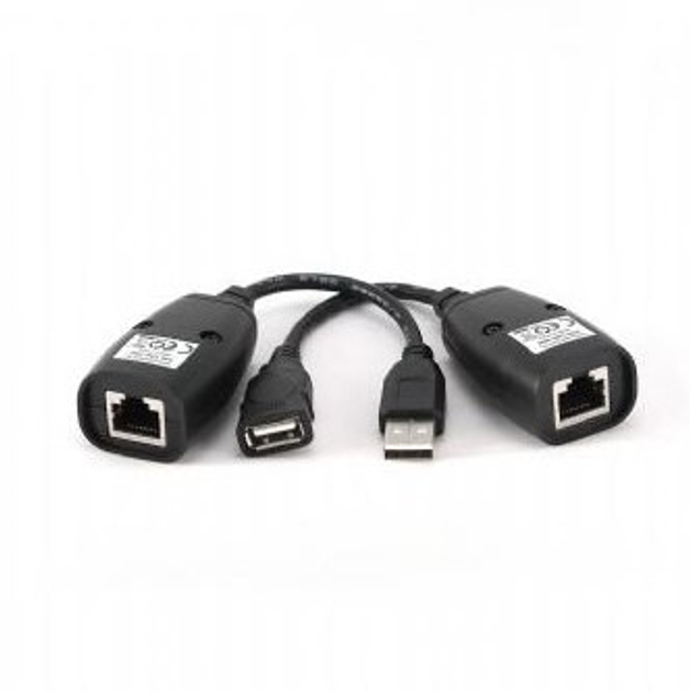 Cablexpert Przedłużacz USB 1.1 AM do LAN Ethernet (UAE-30M) - obraz 2